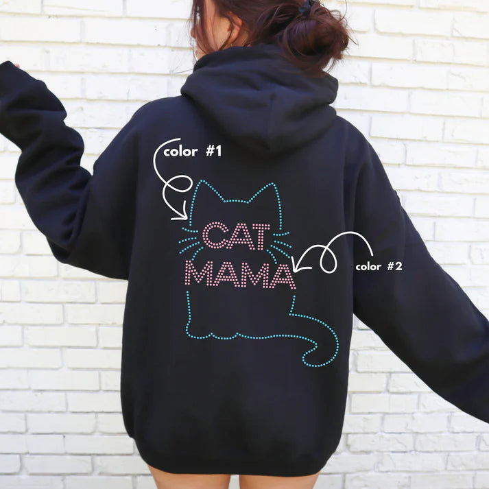 Cat Mama Spangle Design