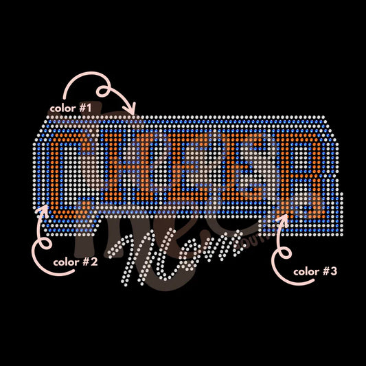 Cheer Mom Bold&nbsp;Spangle Design