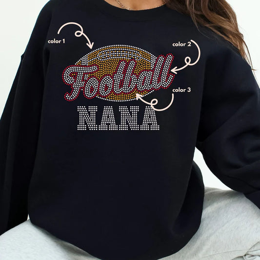 Football Nana Spangle Design