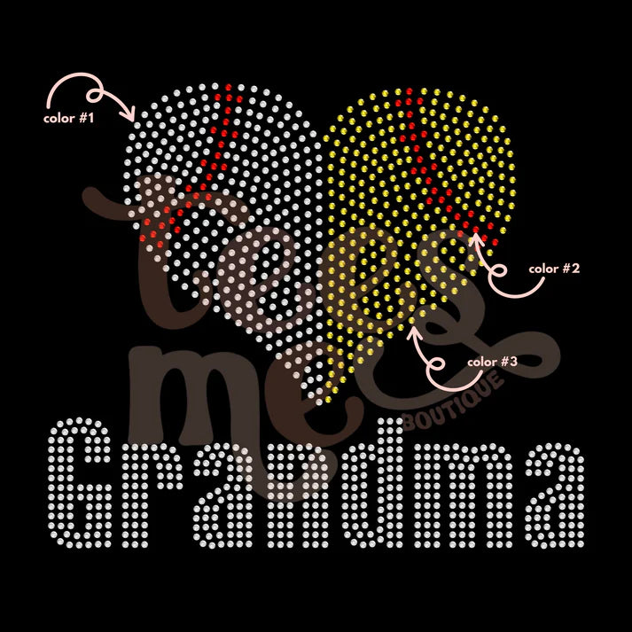 Grandma Baseball/Softball Spangle Design