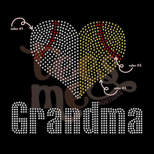 Grandma Baseball/Softball Spangle Design