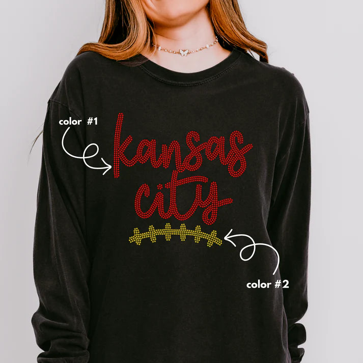 Kansas City Stitching Spangle Design