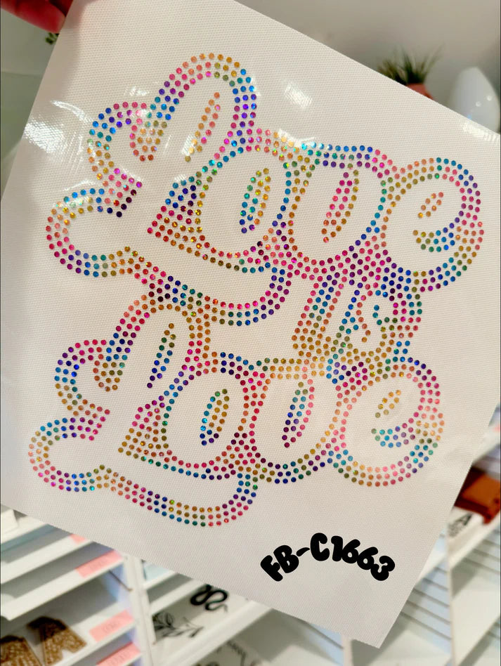 Love is Love Spangle Design