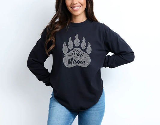 Mama Bear Spangle Design