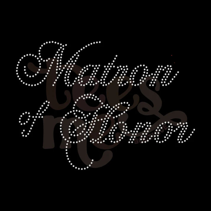 Matron of Honor Spangle Design