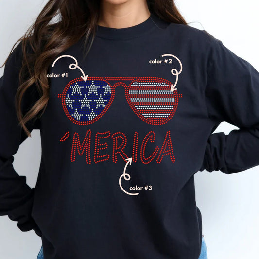 'Merica Spangle Design