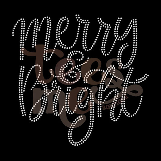 Merry and Bright Spangle Design