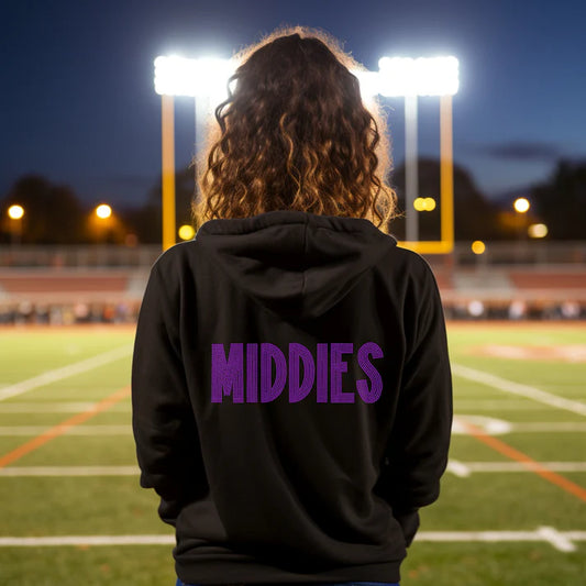 Middies Font Mascot Spangle Design