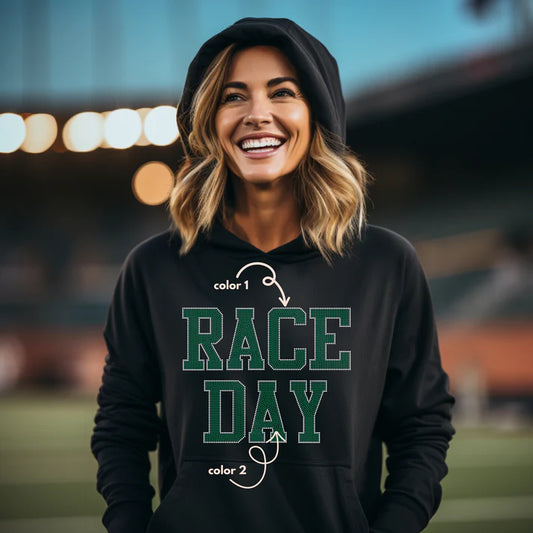 Race Day Spangle Design