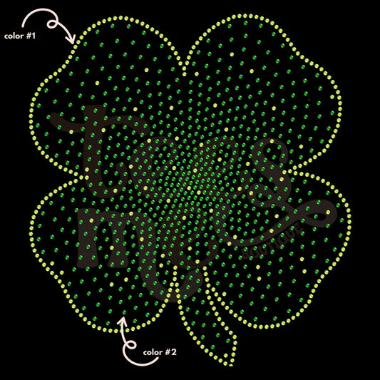 Shamrock Inside Scatter Spangle Design