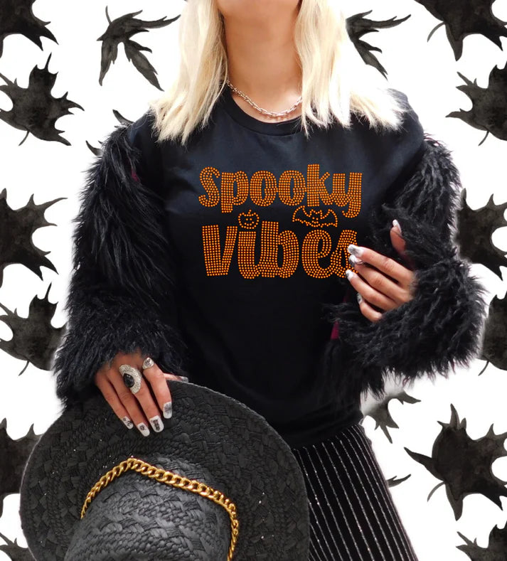 Spooky Vibes Spangle Design