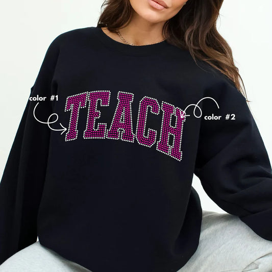 Teach Varsity Spangle Design