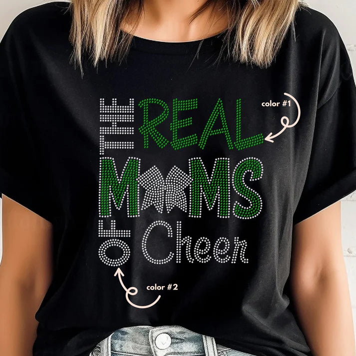 The Real Moms of Cheer Spangle Design